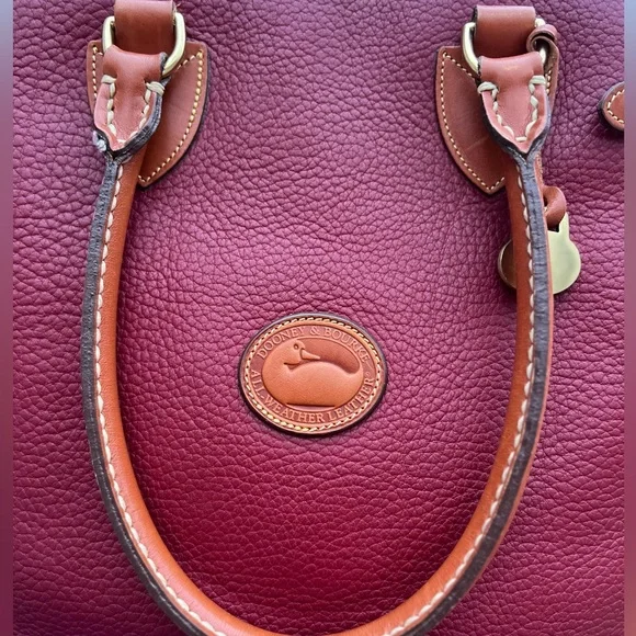 🥵 VERY RARE 🔥 VINTAGE DOONEY AND BOURKE AWL GLADSTONE SHOPPING BAG - Picture 13 of 14